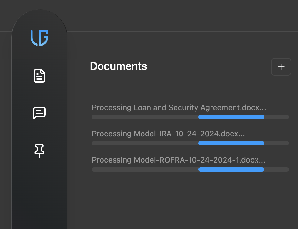 Upload documents